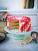 Bakewell ombre cake