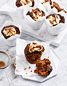 Monster healthy carrot cake muffins