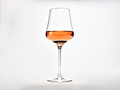 Roséwein im Weinglas