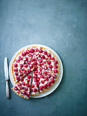 Double Raspberry Bakewell Tart (James Martin)