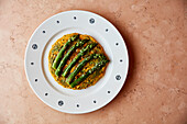 Asparagus omelette