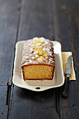 Classic lemon loaf cake