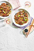 Chow mein with beef (China)