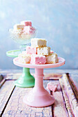 Coconut ice cream marshmallows