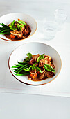 Massaman curry with beans