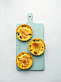 Pear roquefort tartlet