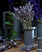 Getrocknete Lavendelblüten (Lavandula)