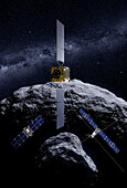 Hera Mission spacecraft, illustration