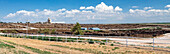 Cattle feed yard, Kansas, USA
