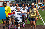 Egyptian's women team at Special Olympics Unified Cup