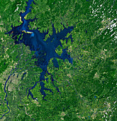 Poyang Lake, China, satellite image