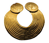 Irish Gorget, gold collar.