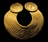 Irish Gorget, gold collar.