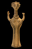 Mycenaean terracotta female figurine