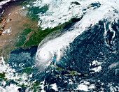 Hurricane Ian, satellite image