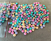 Rainbow fentanyl pills