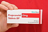 Propranolol high blood pressure drug