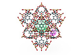 Metal organic framework 199, illustration