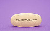 Bumetanide pill, conceptual image