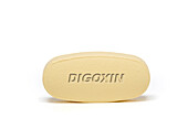 Digoxin pill, conceptual image