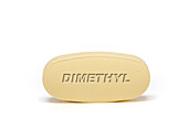 Dimethyl pill, conceptual image