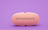 Epinephrine pill, conceptual image