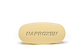 Naproxen pill, conceptual image