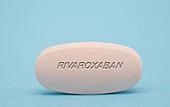 Rivaroxaban pill, conceptual image