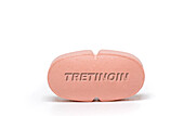 Tretinoin pill, conceptual image