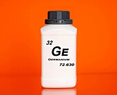 Container of the chemical element germanium