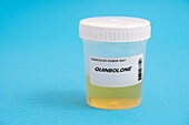 Urine test for quinbolone