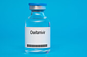 Vial of oseltamivir