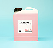 Canister of CO2-based synthetic fuel