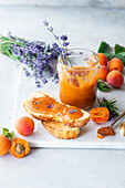 Apricot-Lavender Jam