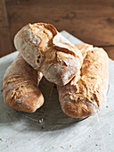 Rustic white bread