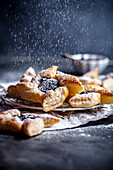 Finnish christmas pastry with plum filling