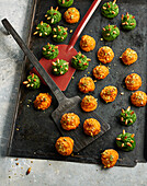 Two kinds of duchess potatoes