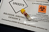 NHS Covid-19 antibody test kit