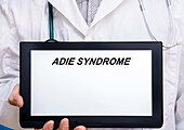 Adie syndrome, conceptual image