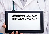 Common variable immunodeficiency, conceptual image