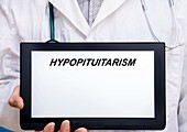 Hypopituitarism, conceptual image