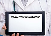 Panhypopituitarism, conceptual image