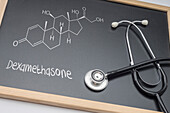 Dexamethasone, conceptual image