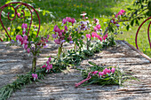 Bleeding Heart Table Decoration;