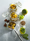 Chutney with green tomatoes