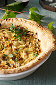 Vegetarische Lauch-Quiche