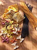 Various types of pasta