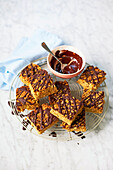 Chocolate flapjacks