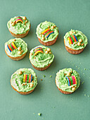 Cupcakes for St Patrick's Day