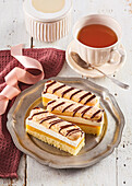 Viennese cake slices